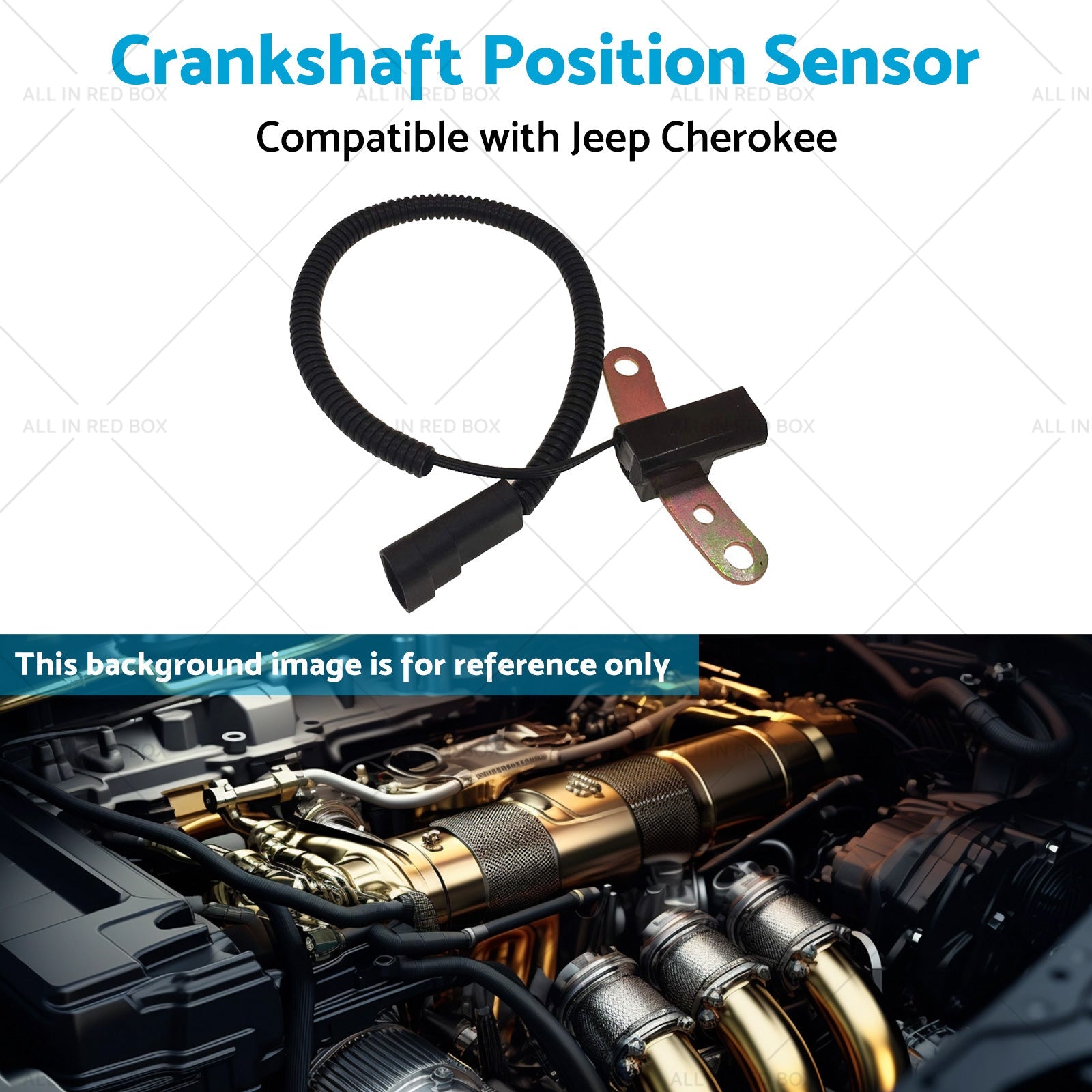 Crankshaft Position Sensor Suitable for Jeep Cherokee Dodge Caravan 2. 5L 93-96-4