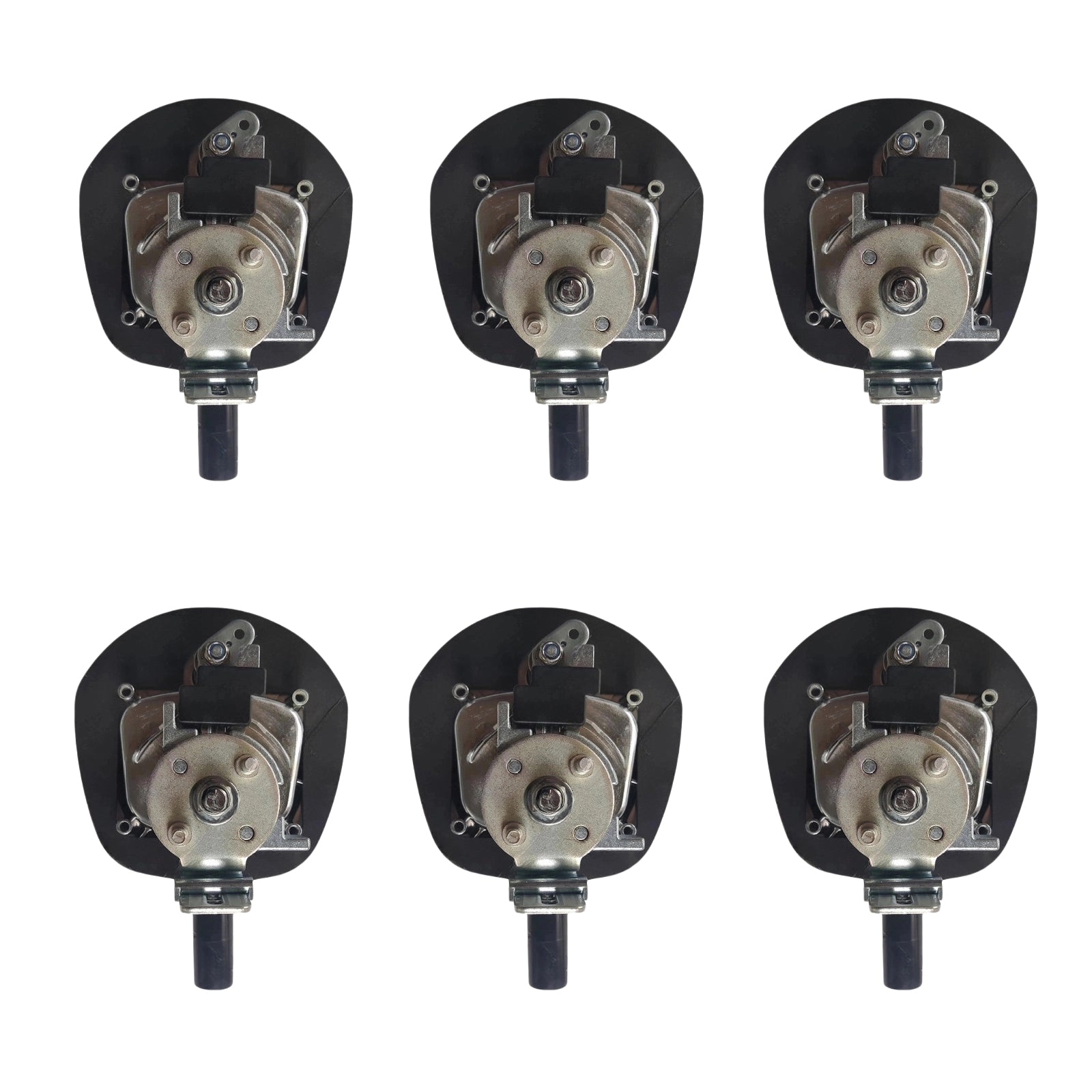 6 Set Chrome Power Operated Recessed Folding Whale Tail T-Lock Handle Toolbox-3