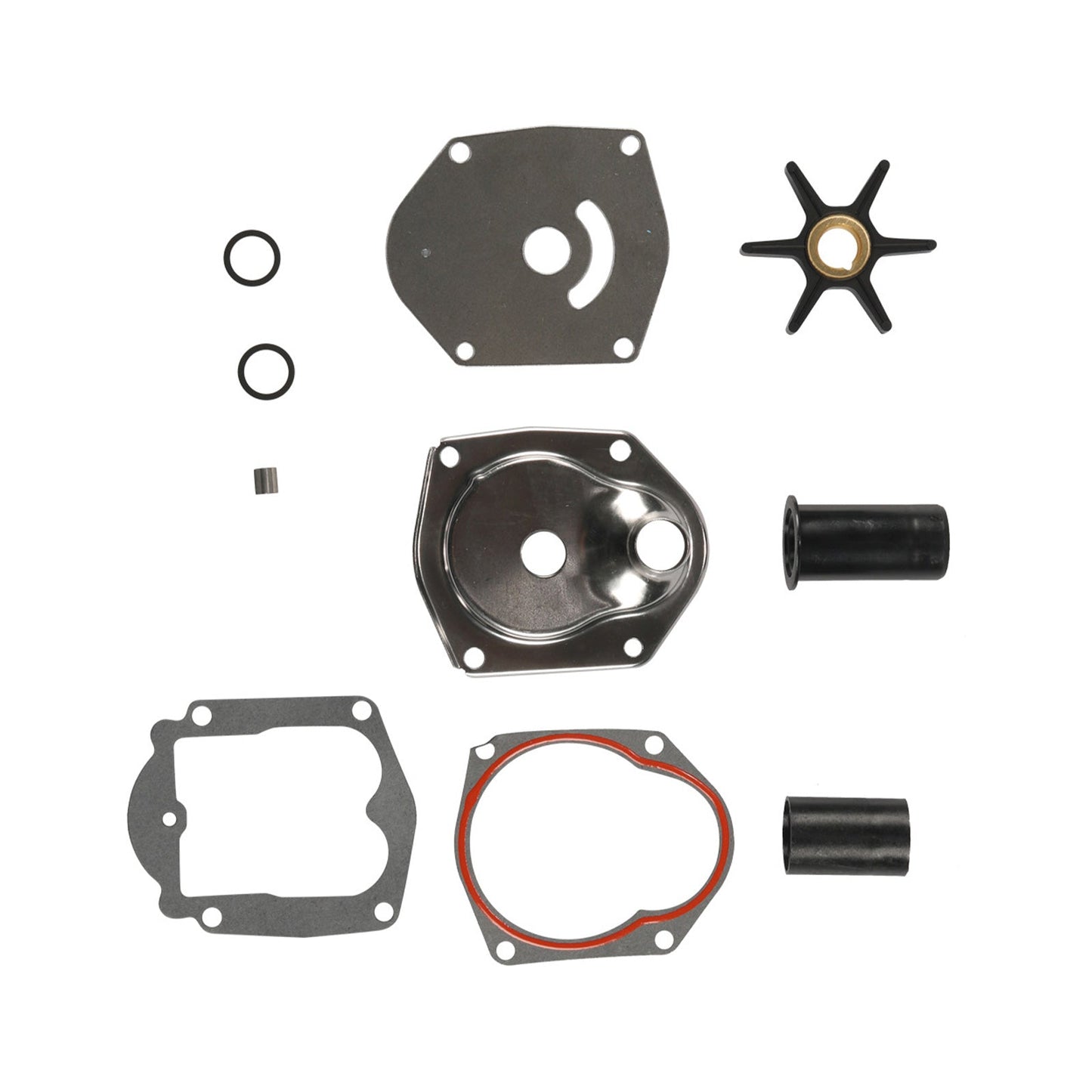 Water Pump Impeller Repair Kit Suitable for Mariner/Force 25 30 40 50 1998鈥慤p-4