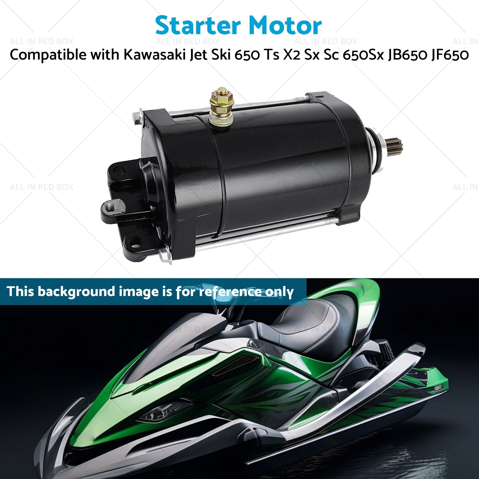 Starter Motor Suitable for Kawasaki Jet Ski 650 Ts X2 Sx Sc 650Sx JB650 JF650-4