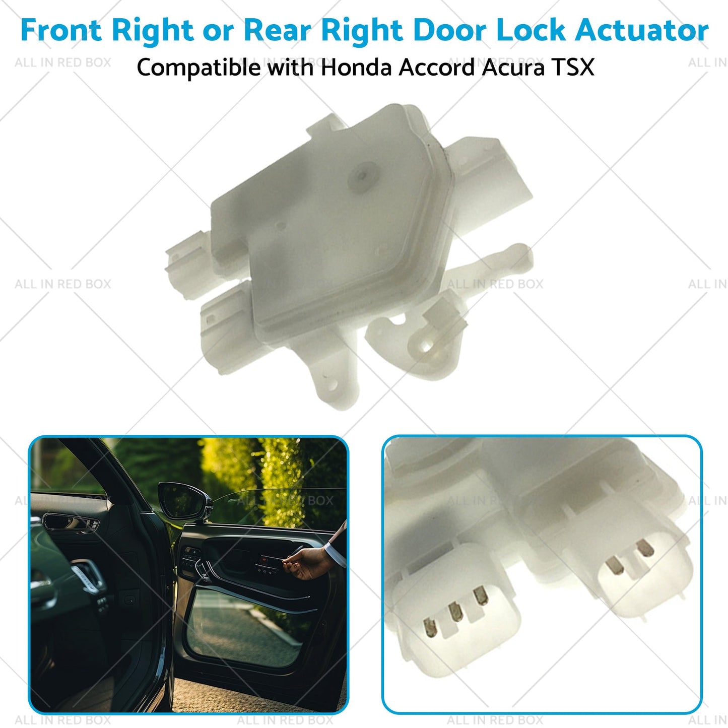 Rear Right or Front Right Door Lock Actuator Suitable for Honda Accord Acura TSX-3