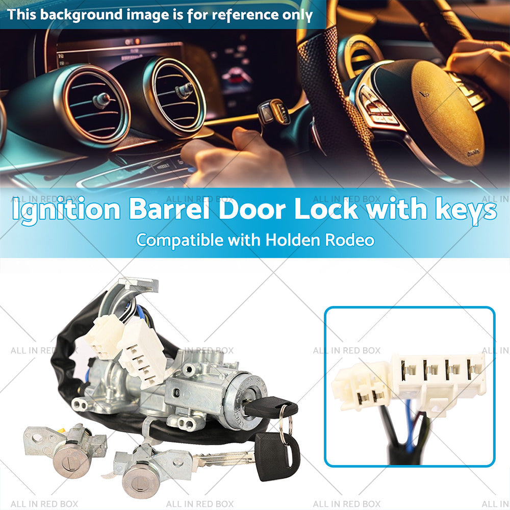 Ignition Barrel Housing and Door Locks Suitable for Holden Rodeo RA 03-08 KEYED ALIK-2