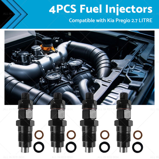 4PCS Diesel Fuel Injectors Suitable For Kia Pregio 2. 7L 105078-0140-0