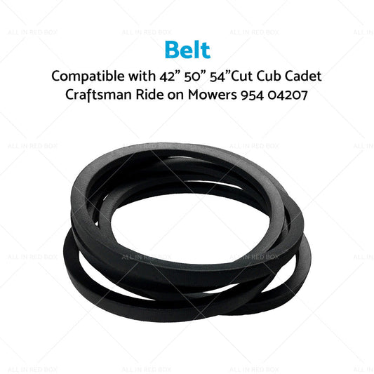 Belt Suitable For 42inch 50inch 54inchCut Cub Cadet Craftsman Ride on Mowers 954 04207-1