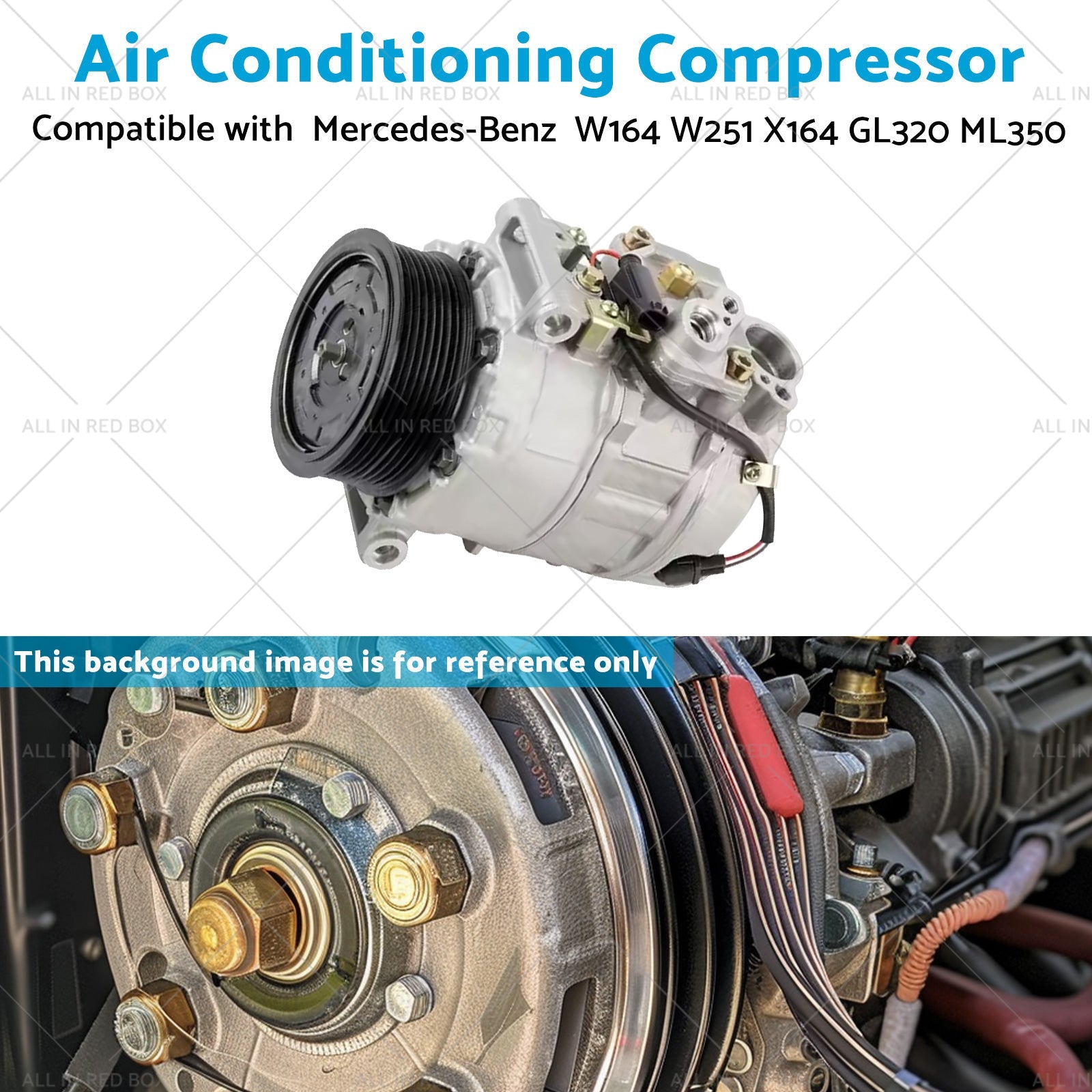 Air Conditioning Compressor Suitable for Mercedes-Benz GL320 W164 W251 X164-3