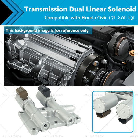 Transmission Dual Linear Solenoid Suitable for Honda Civic 1. 7L 2. 0L 1. 3L 01-05-0