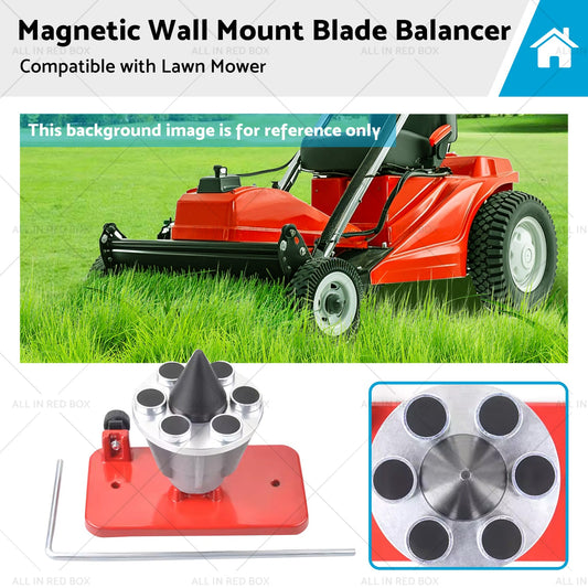 Magnetic Wall Mount Blade Balancer Suitable for 339075B Lawn Mower 42-047-0