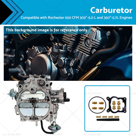 Electric Choke Carburetor Suitable For 305-350 Engines 650 CFM 17066432-0