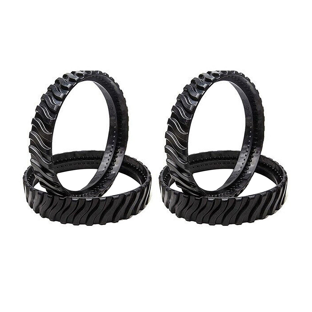 4x Tracks Tyres Wheel Suitable For Zodiac MX8 MX6 Baracuda R0526100 Pool Cleaner-0