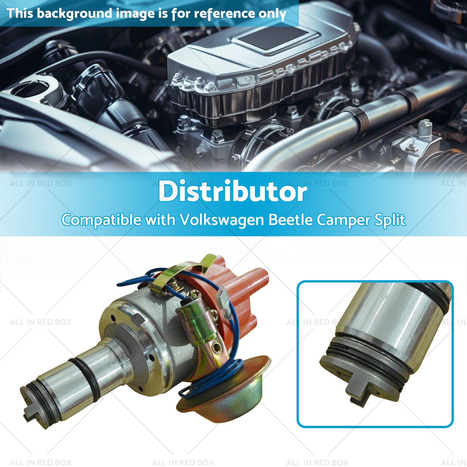 Vacuum Advance Engine Distributor Suitable For Volkswagen Beetle Camper 61-79-2