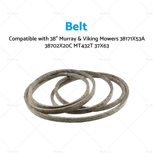 Belt Suitable For 38inch Murray  and  Viking Mowers 38171X53A 38702X20C MT432T 37X63-1