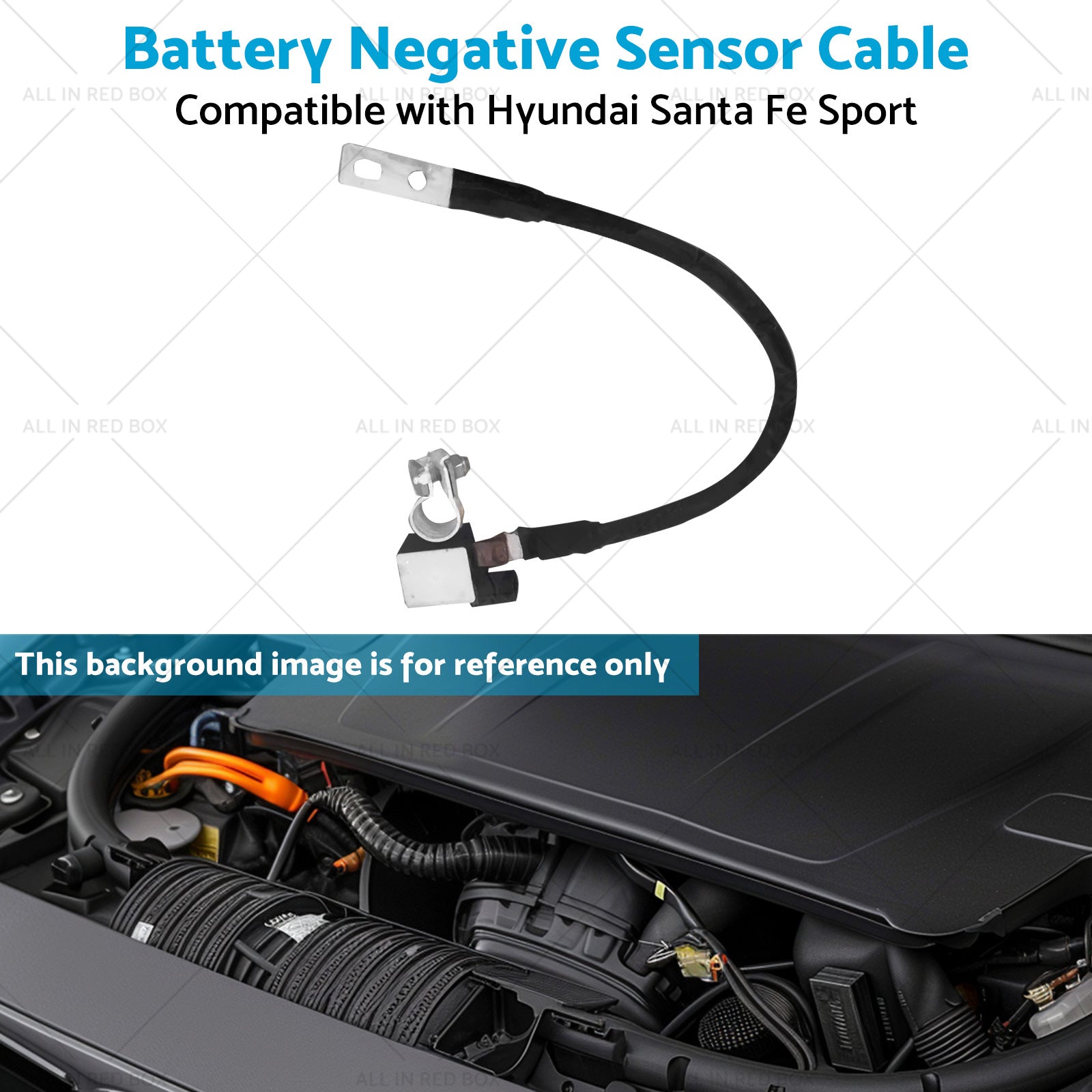 Battery Negative Sensor Cable Suitable for Hyundai Santa Fe Sport 2013-2015-4