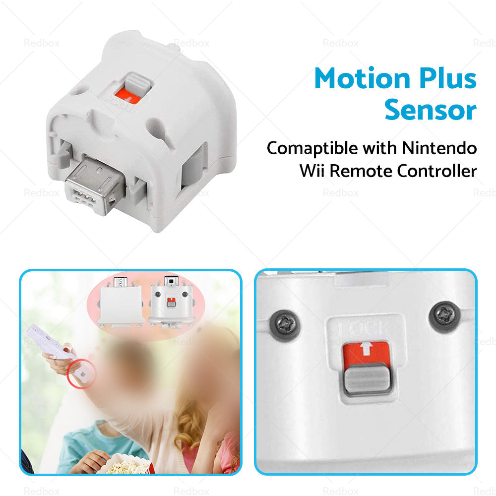 Motion Plus Adapter Sensor Suitable For Nintendo Wii Remote Controller AU HOT-3