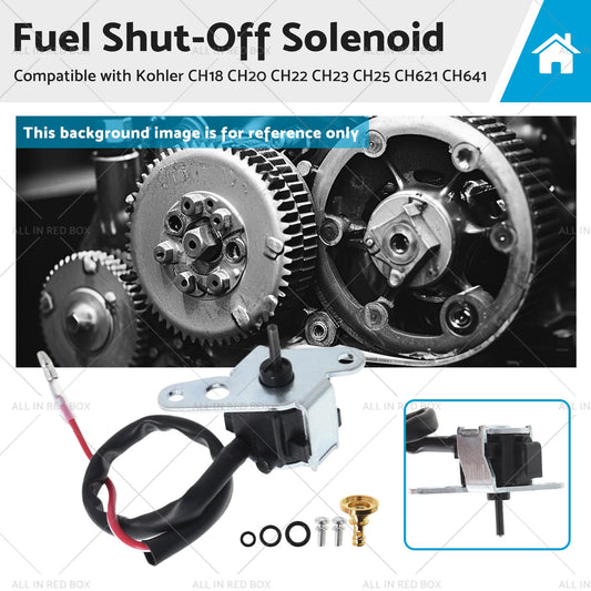 Fuel Shut-Off Solenoid Suitable for Kohler CH621 CH641 CH18 CH20 CH22 CH23 CH25-0