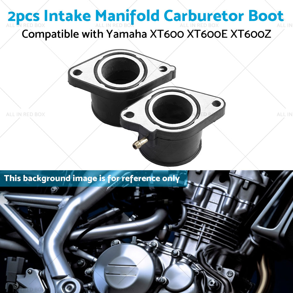 Carburetor Carb Intake Manifold Boots For Yamaha XT600 XT600E XT600Z TT600 XT500-4