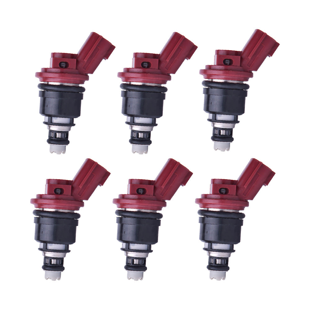 6x 740CC Fuel Injectors 16600-RR544 Suitable For Nissan Skyline / Terrano / Stagea-0