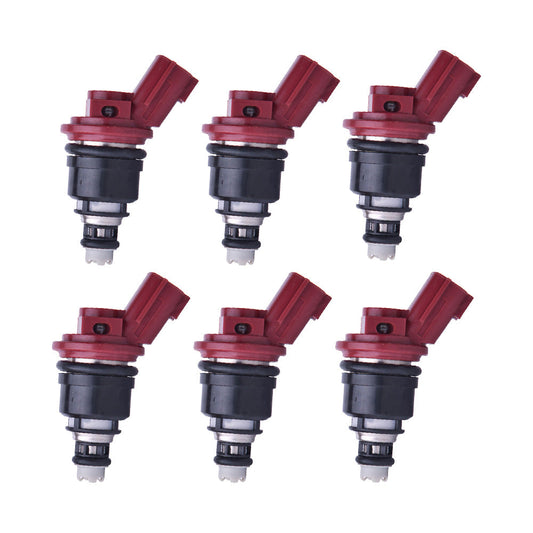6x 740CC Fuel Injectors 16600-RR544 Suitable For Nissan Skyline / Terrano / Stagea-0