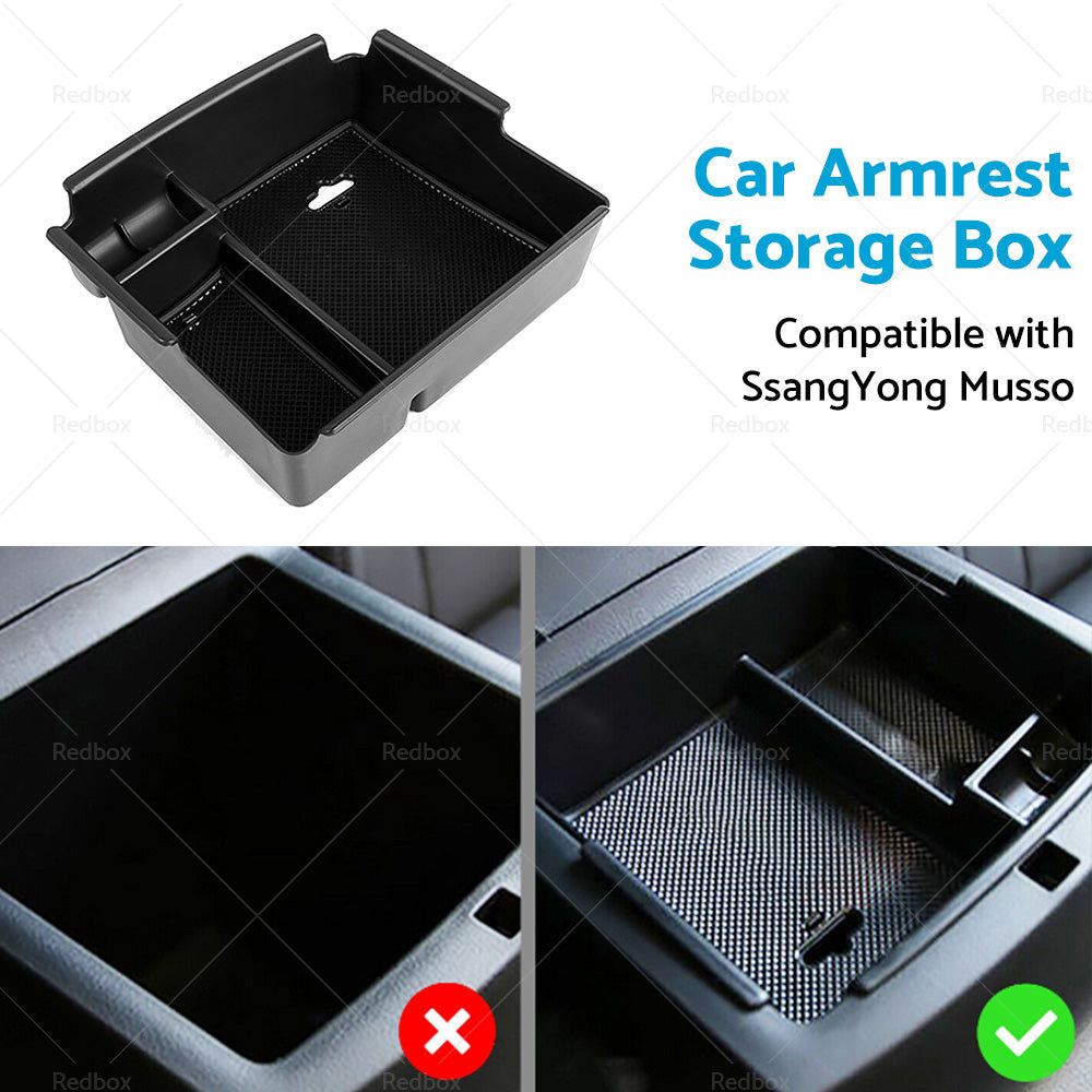 Car Center Console Armrest Storage-Box Tray Suitable For SsangYong Musso 19-22-4