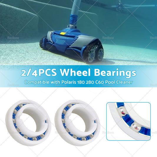 2/4PCS Wheel Bearing Suitable for Zodiac MX MX6 MX8 AX10 Baracuda Pool Cleaner-0