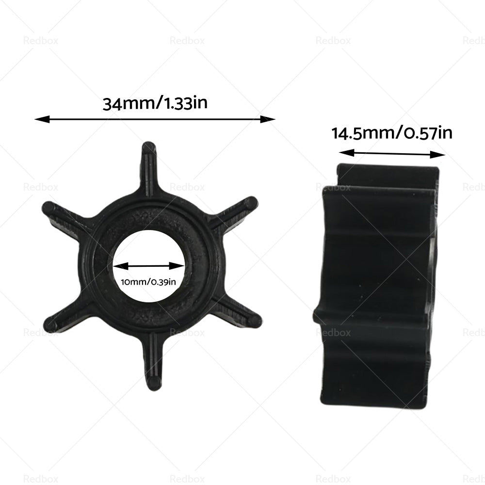 Water Pump Impeller for Mercury Mariner 3.3 or 4 or 5 or 6 Outboard 47-16154-3 47-161543-4