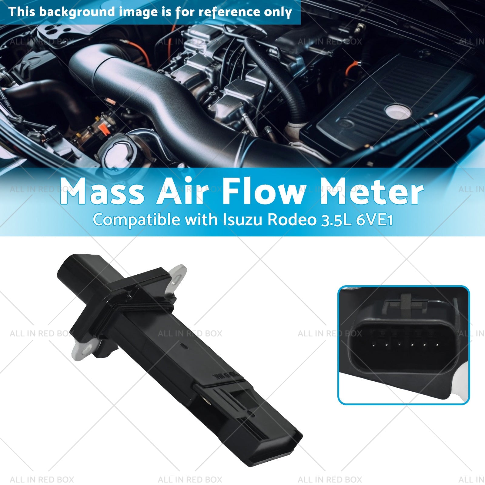 Mass Air Flow Meter Suitable for Isuzu Rodeo 3.5L 6VE1 03 or 03-10 or 06 8973123950-2