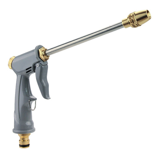 High Pressure Water Hose Nozzle Long Spray Nozzle Garden Hose Garden Car Wash-0