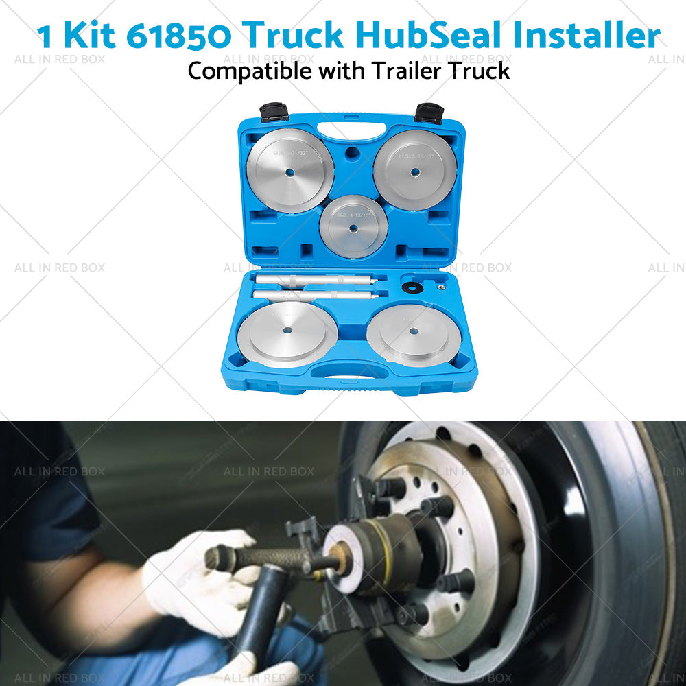 61850 Truck Hub Seal Installer Kit Fit Class 7 and Class 8 Road Trucks Trailers-3