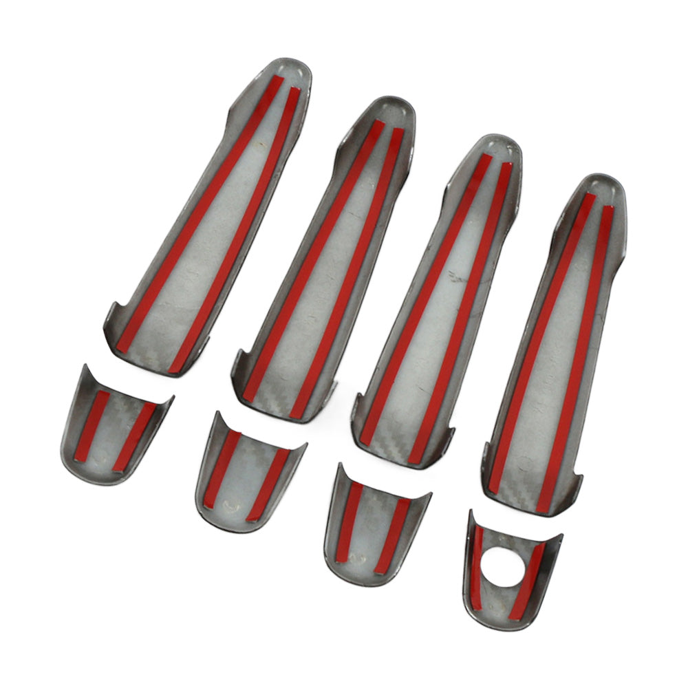 4x Door Handle Covers Suitable For Toyota Highlander / Kluger / Camry / Avalon / Tacoma-2