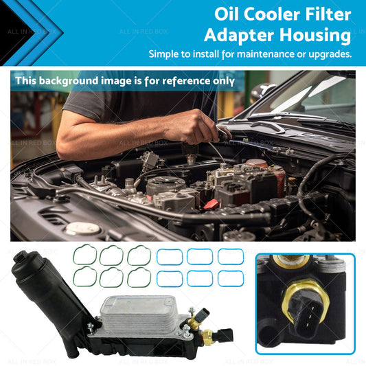 Oil Cooler Filter Adapter Housing Suitable For Jeep Grand Cherokee 11-13 3. 6L-0