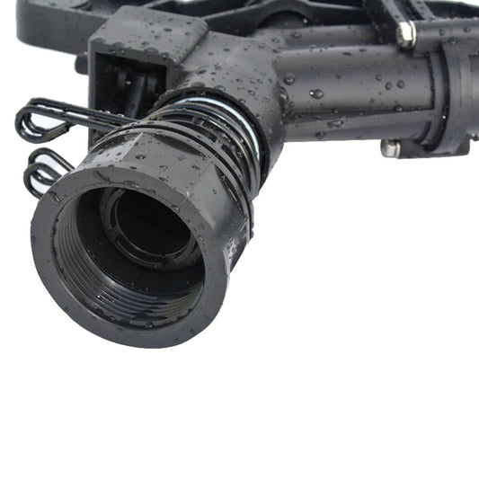 DN40 Impact Sprinkler Spray Gun Sprinkler Head w or  5 Spray Nozzles Irrigation-1