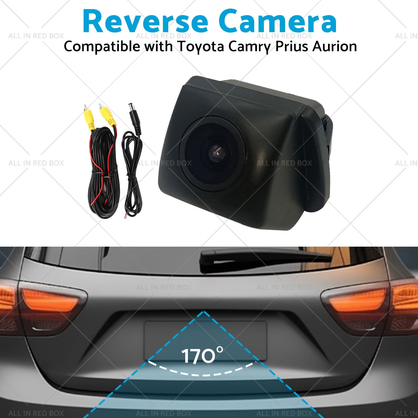 Car Reverse Rear View Parking Camera Suitable for Toyota Camry Prius Aurion-3