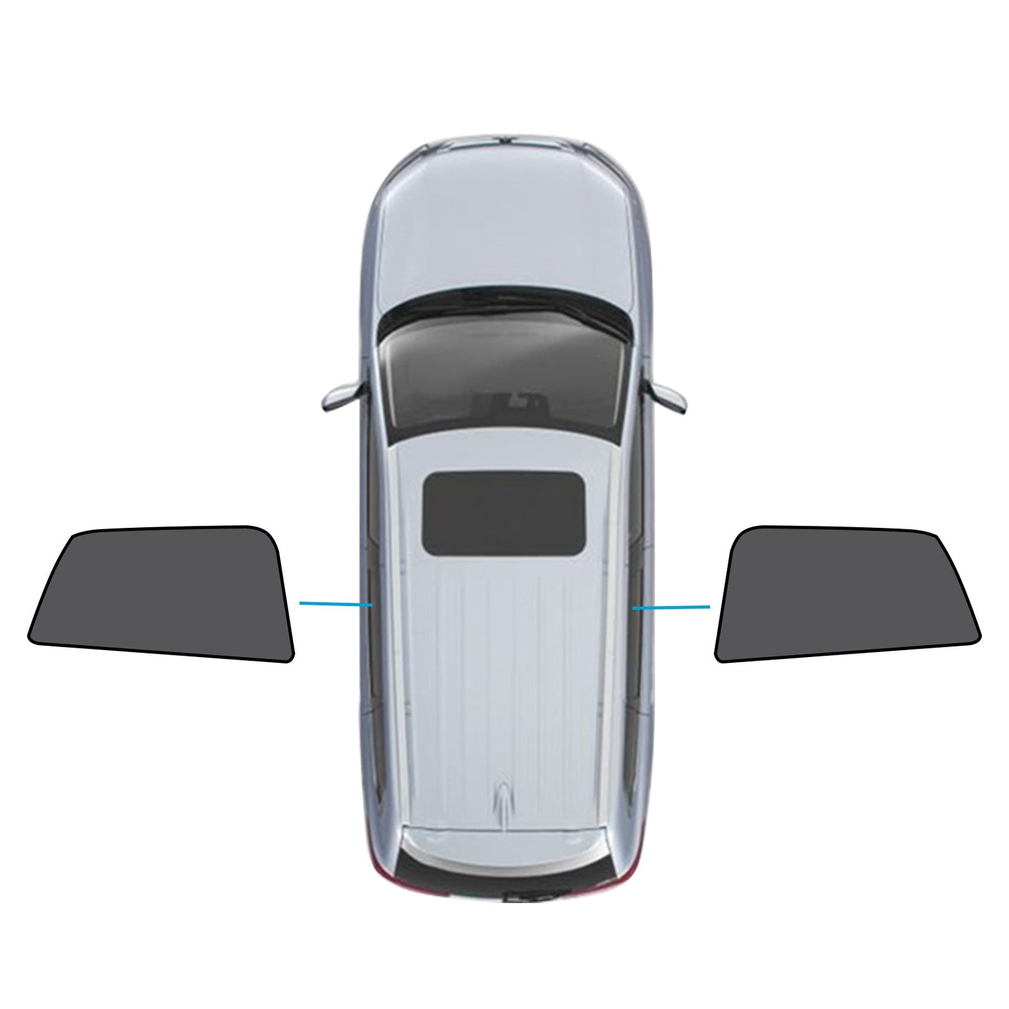 Car Window Magnetic Mesh Sun Blind Shades Suitable for BMW X1 E84 Series 10-15-2