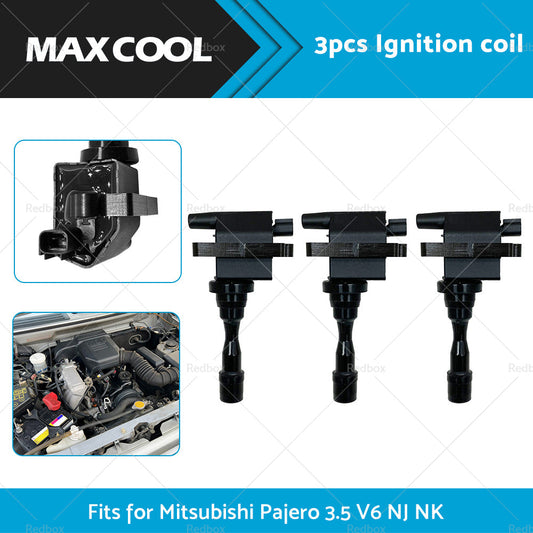 3PCS MD303922 IGNITION COIL for MITSUBISHI PAJERO NJ NK V6 3. 5L DOHC 1993-1997-1