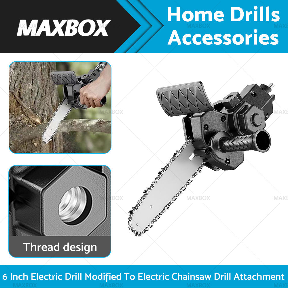 6 inch  Electric Drill Converter To Chain Saw Wrench Chain for Three-jaw Collet Drill-0