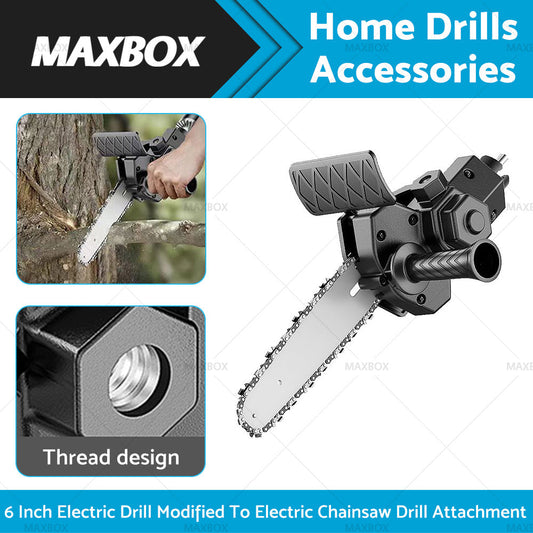 6 inch  Electric Drill Converter To Chain Saw Wrench Chain for Three-jaw Collet Drill-0