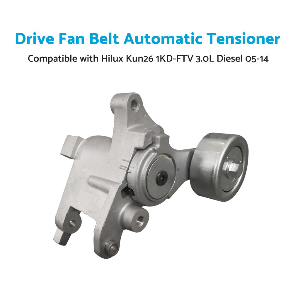Drive Fan Belt Tensioner Suitable For Hilux KUN25 KUN26 1KD-FTV 3. 0 Diesel 05-14-4