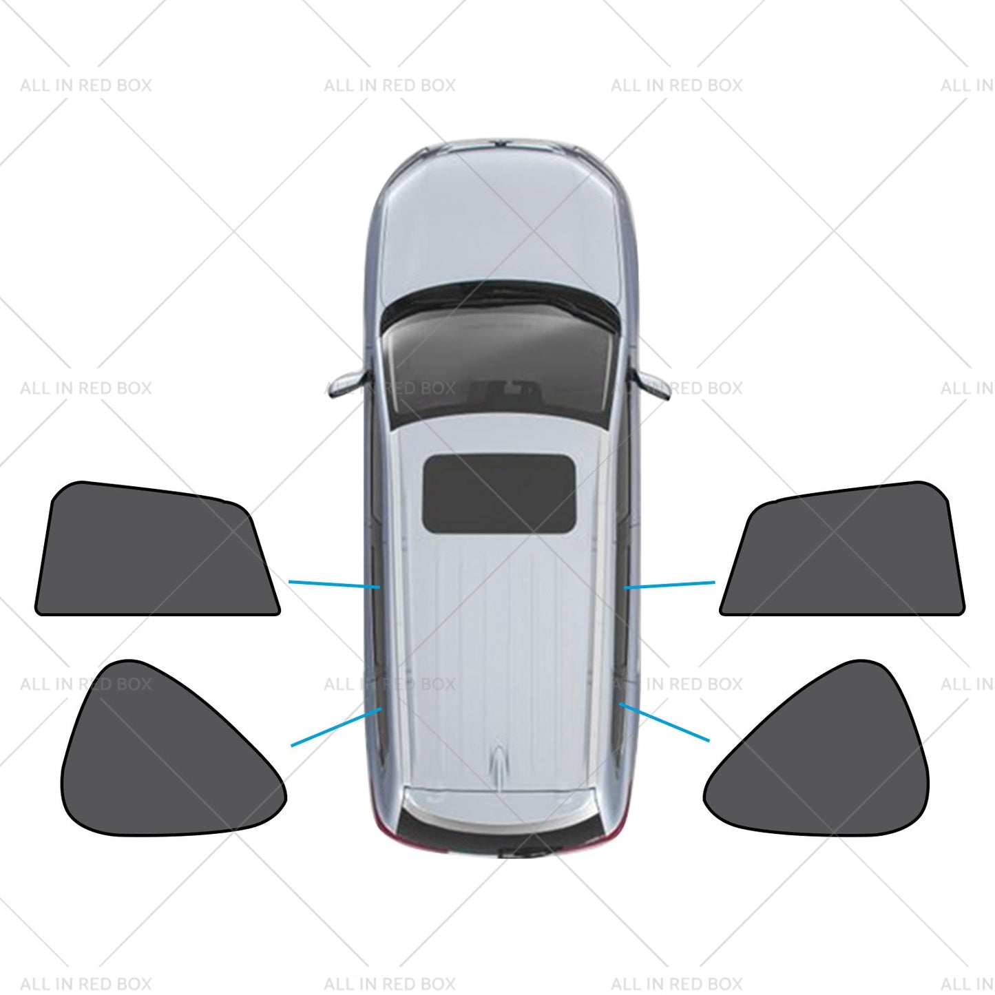 2x Car Window Shades Suitable for Mazda CX5 1st Gen KE 12-17 UVA Protection-8