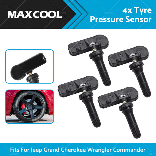 4PCS Tyre Pressure Sensor Suitable For Jeep Grand Cherokee Wrangler 56029398AA-0