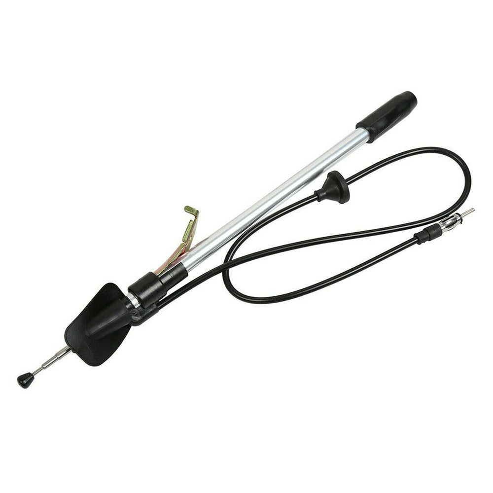 1x Radio Antenna Guard Mount Car Aerial 4 Sections Suitable For Nissan Navara D22-0