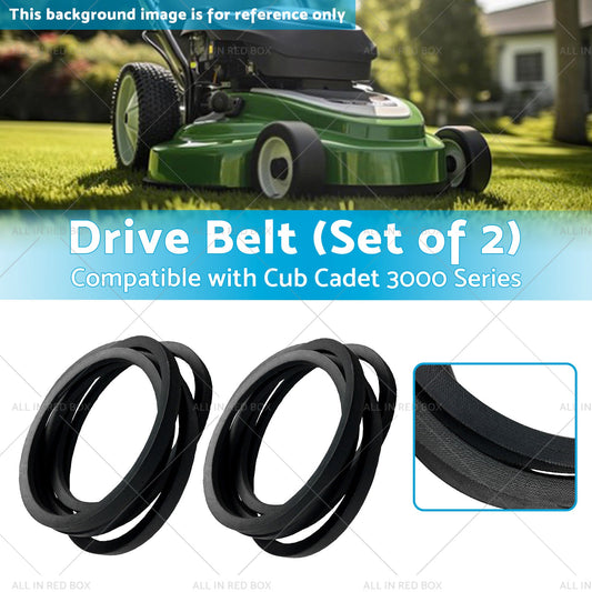 2x Belt Suitable for Cub Cadet 3000 series 7543084 7543084-A 754-3084 754-3084-A-1