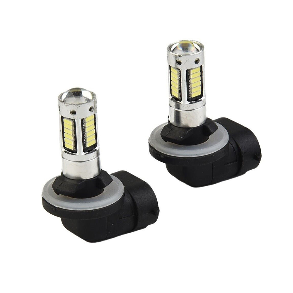 2x 881 H27 30W 6000K White LED Car SUV Fog Light Bulb DRL Lamp Extremely Bright-4