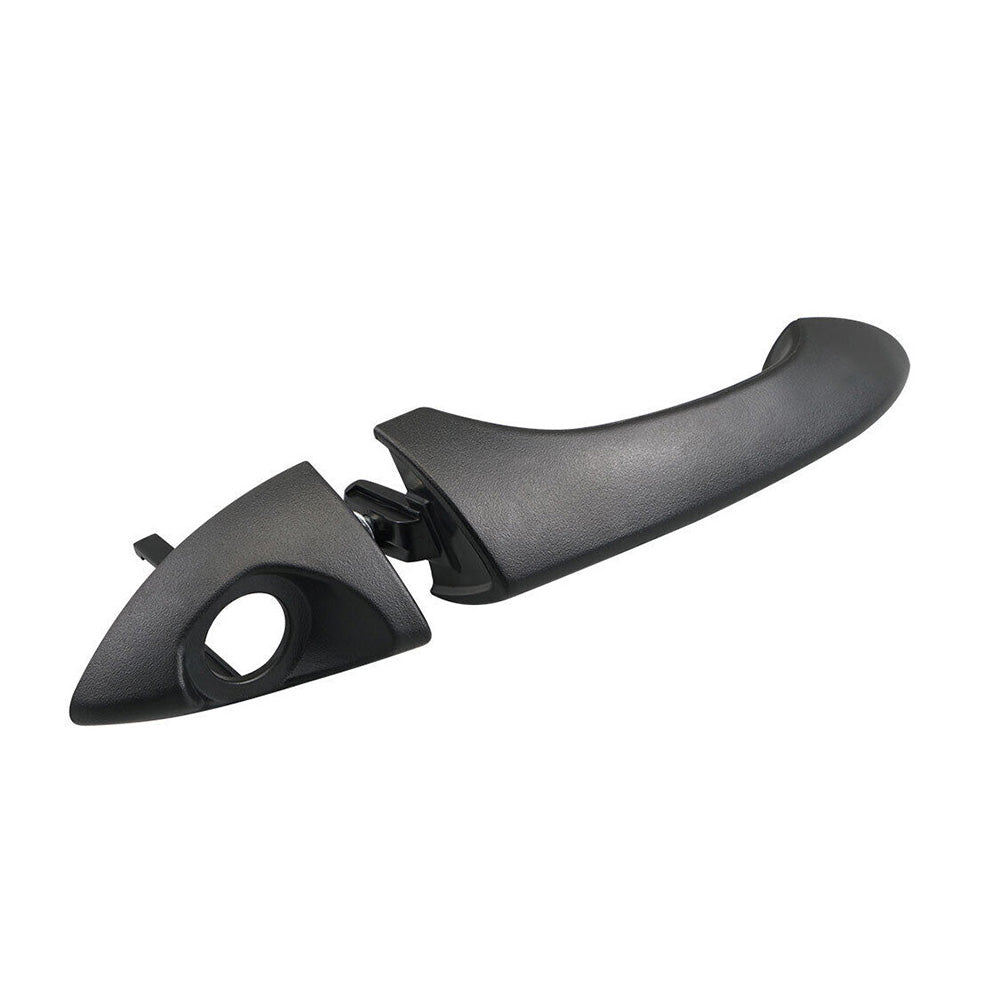 Pair Front Right & Left Outer Door Handles Dumb Black Suitable For BMW X5 E53 2000-2006-3