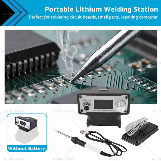 Portable Cordless Soldering Iron Station Welding Tool for Makita Battery-0
