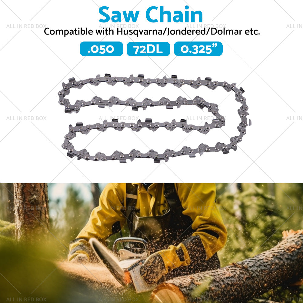 Semi Chisel 325. 050 72DL Chainsaw Chain Suitable for Husqvarna Jondered Makita-2