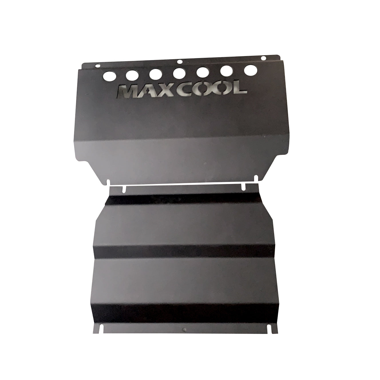 4MM Black Bash Plate Suitable for Mitsubishi Triton ML MN 06-15 Underbody Steel Front Sump Guard-3