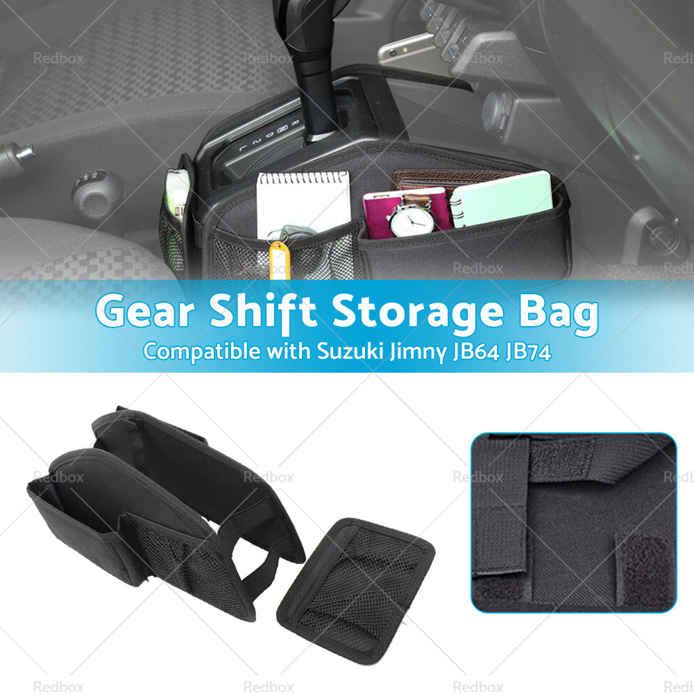 Gear Shift Storage Bag Organizer Tray Suitable For Suzuki Jimny 19-22 JB64 JB74-2