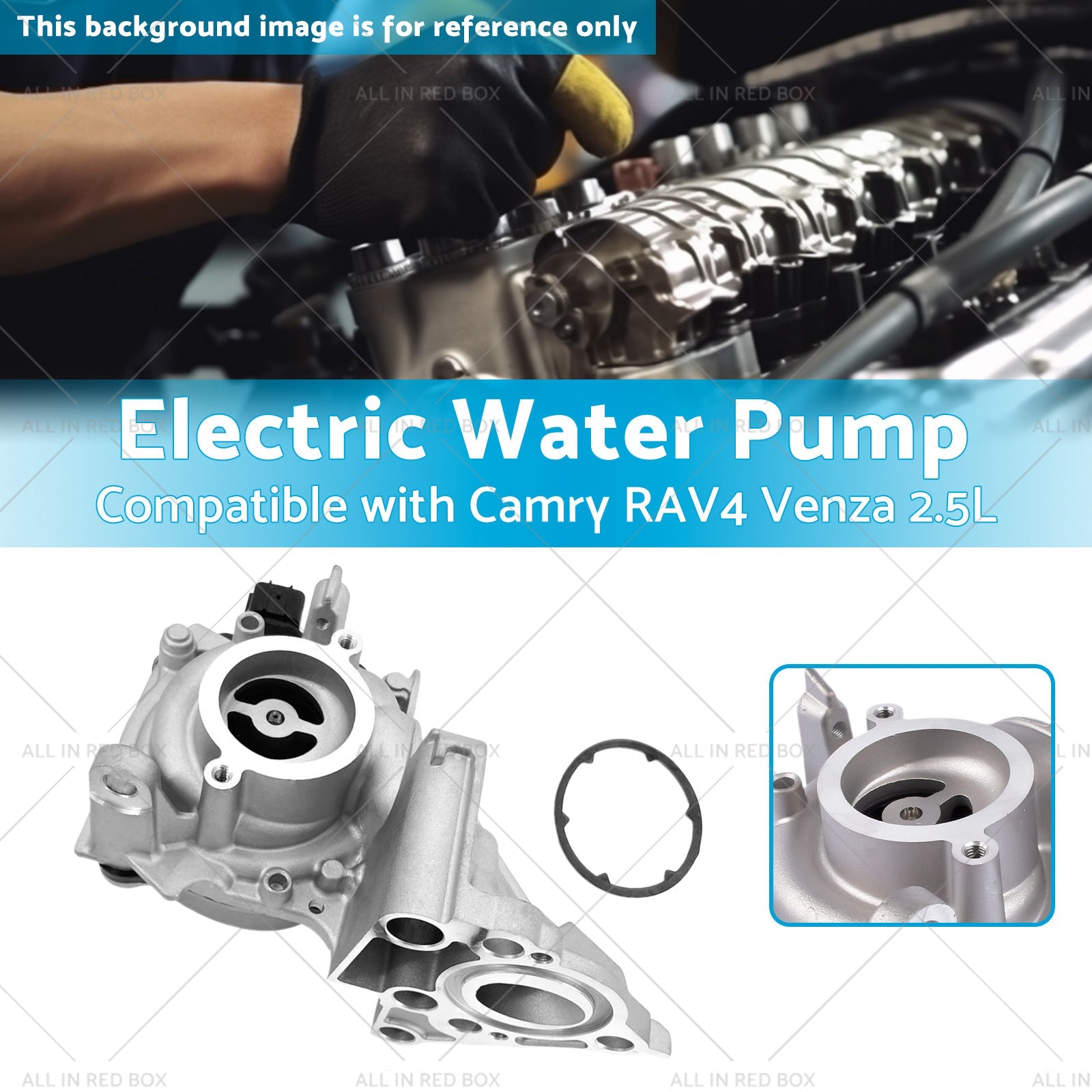 Electric Water Pump 16032-F0011 Suitable for Camry RAV4 Venza 2. 5L 18-23-2