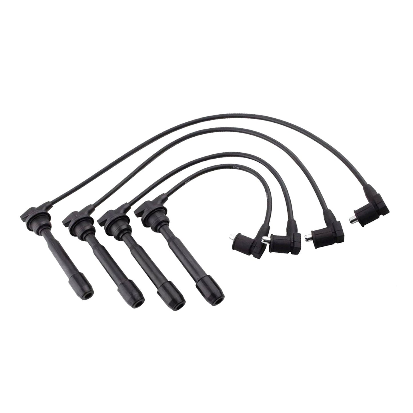 4x Spark Plug Wire Set Suitable for Kia Spectra Spectra5 Hyundai 27501-23B70-0