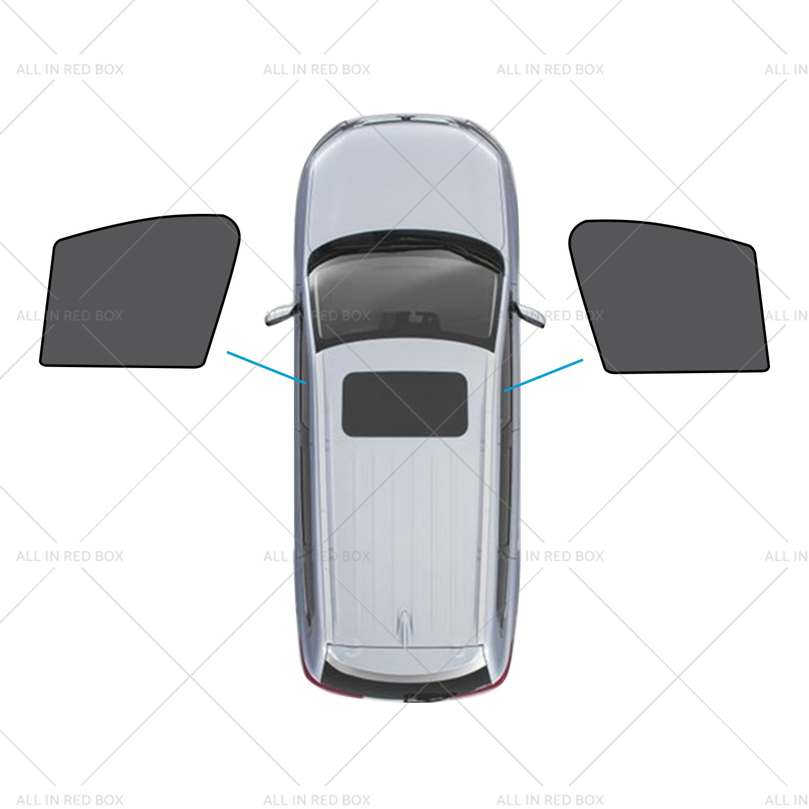 2x Car Window Shades Suitable for Mazda CX5 1st Gen KE 12-17 UVA Protection-5