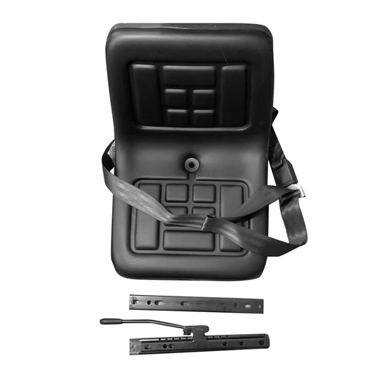 Adjustable Tractor Seat Forklift Excavator Truck Universal PU Chair Backrest-1
